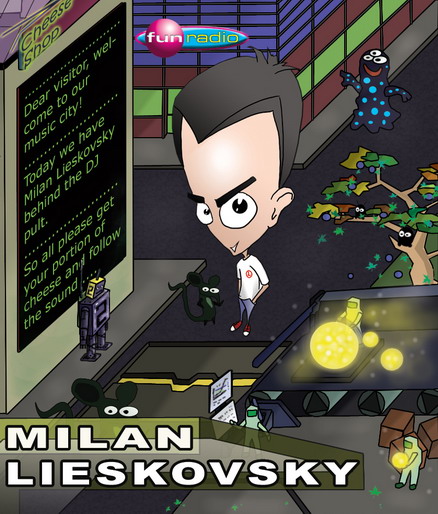 Milan Lieskovsky - debut album cover