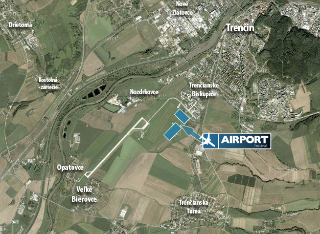 Mapka festivalu AirPort