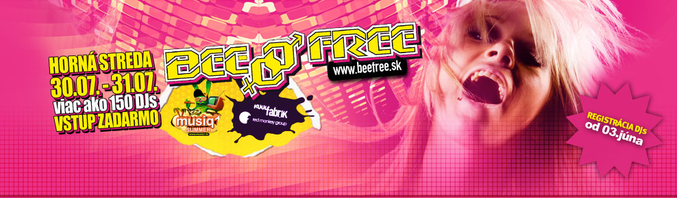 Bee Free 30. - 31.7.2010