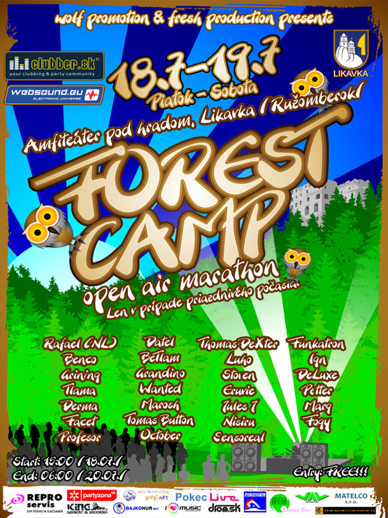 Forest camp 2008 - poster