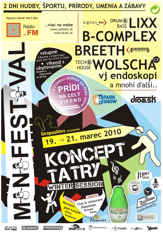 Koncept Tatry_FM 2010 - poster