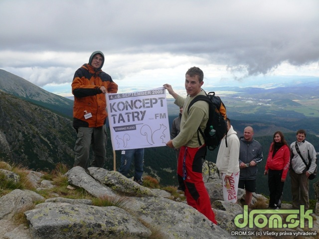 Koncept Tatry 2009 výlet Solisko