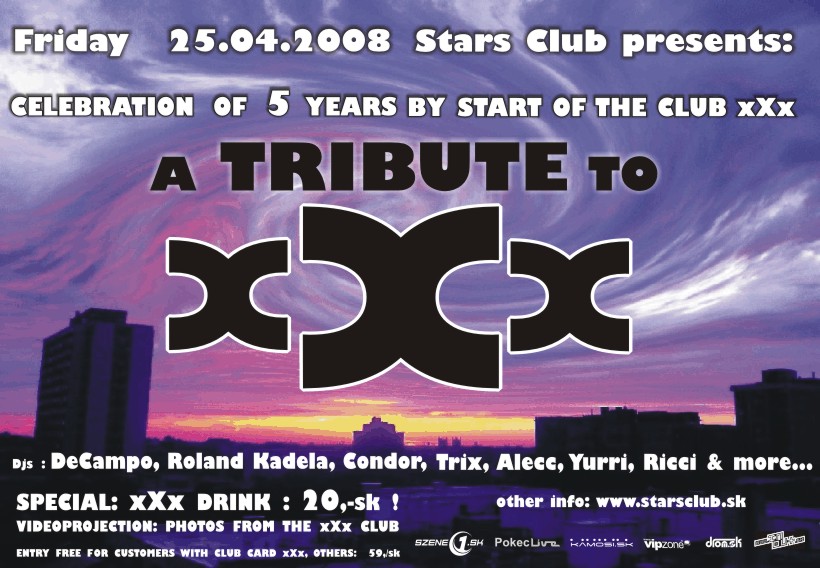 A Tribute to xXx @ Stars club