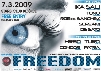 FREEDOM (7.3. Stars Club Košice)