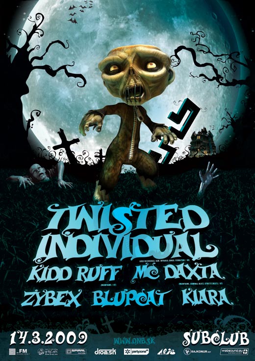 dnb.sk a Subclub presentz Twisted Individual