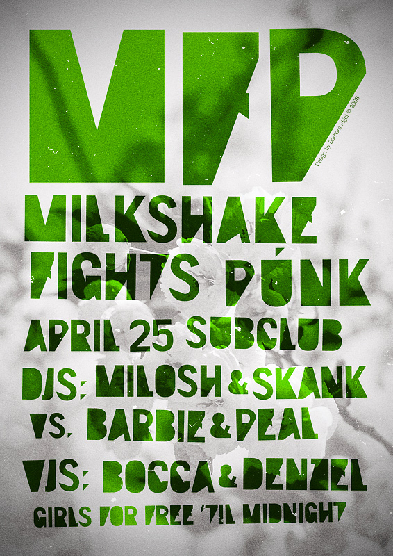 Punk vs. Milkshake @ Subclub, Ba