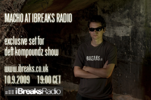 Macho at ibreaks radio