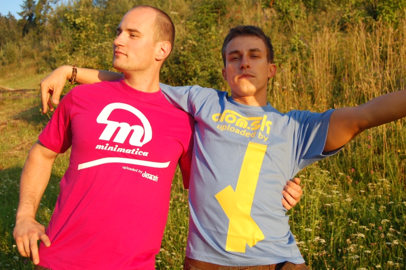 Minimatica vs. Drom party t-shirt