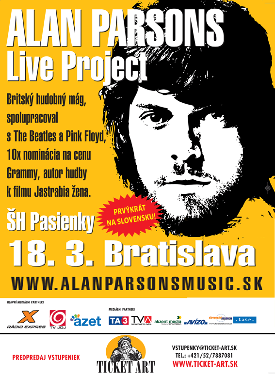 Alan Parsons na Slovensku