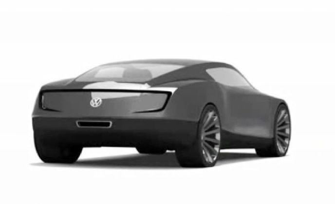 VW Concept Coupé by Daniel Gerzson