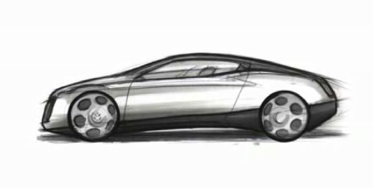 VW Concept Coupé by Daniel Gerzson