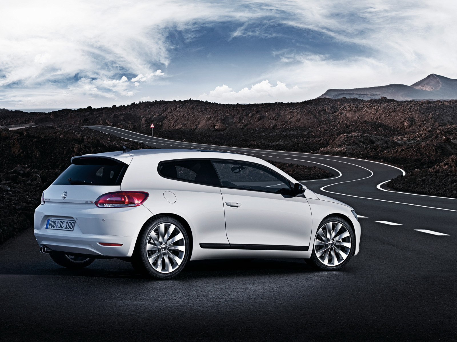 VW Scirocco - backside