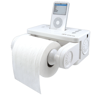 iPod na toalete
