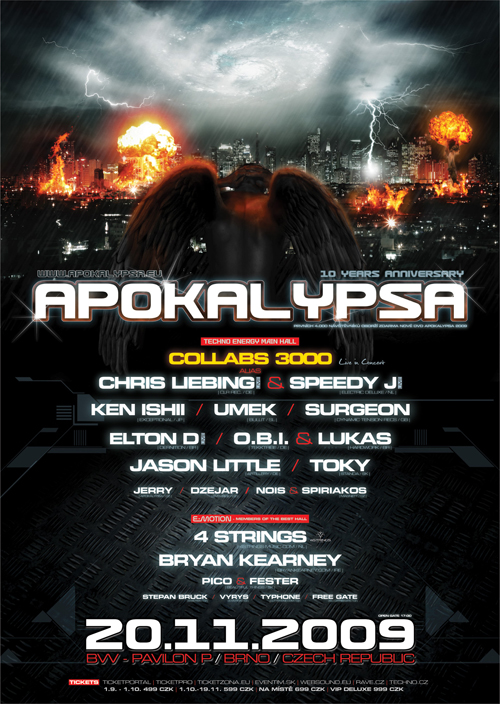 Apokalypsa 32 / 10 YEARS ANNIVERSARY - flayer