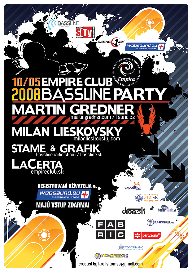 Bassline @ Empire club, Pezinok