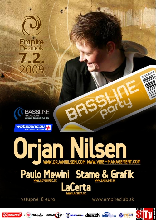 Bassline party with Orjan Nilsen