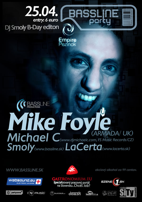 Bassline party with Mike Foyle Bassline party with Mike Foyle