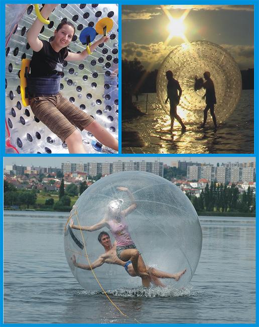 Aqua zorbing