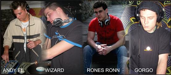 Andy el., Wizard, Rones Ronn, Gorgo