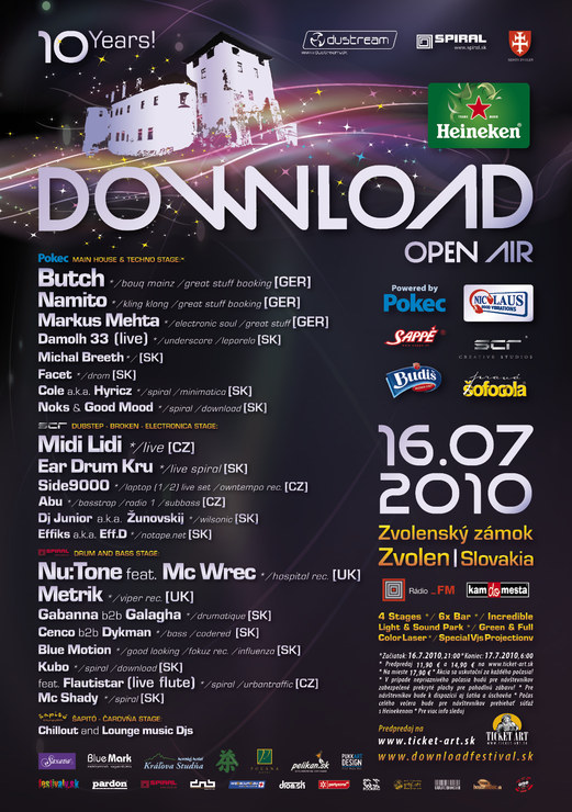 Download open air 2010, Zvolen