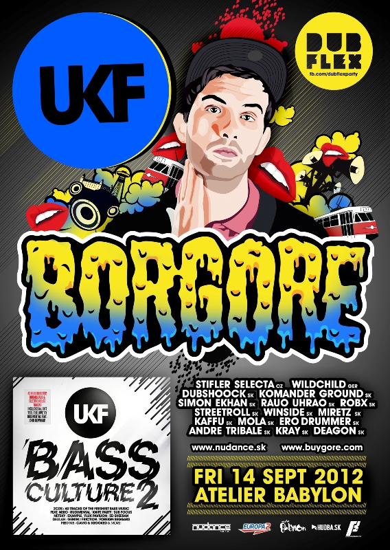 UKF party with Borgore by DUBFLEX