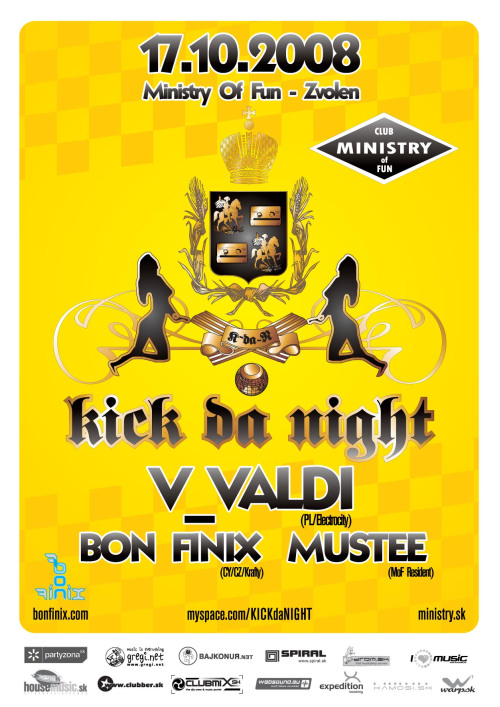 Kick da Night 17.10.2008 @ Ministry of Fun