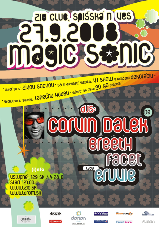 Magic Sonic with Corvin Dalek 27.9.2008 @ ZIO club
