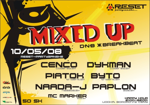 Mixed Up @ Reset/PARTYzanske