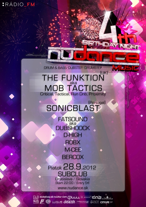 Nudance Music 4th Birthday Night