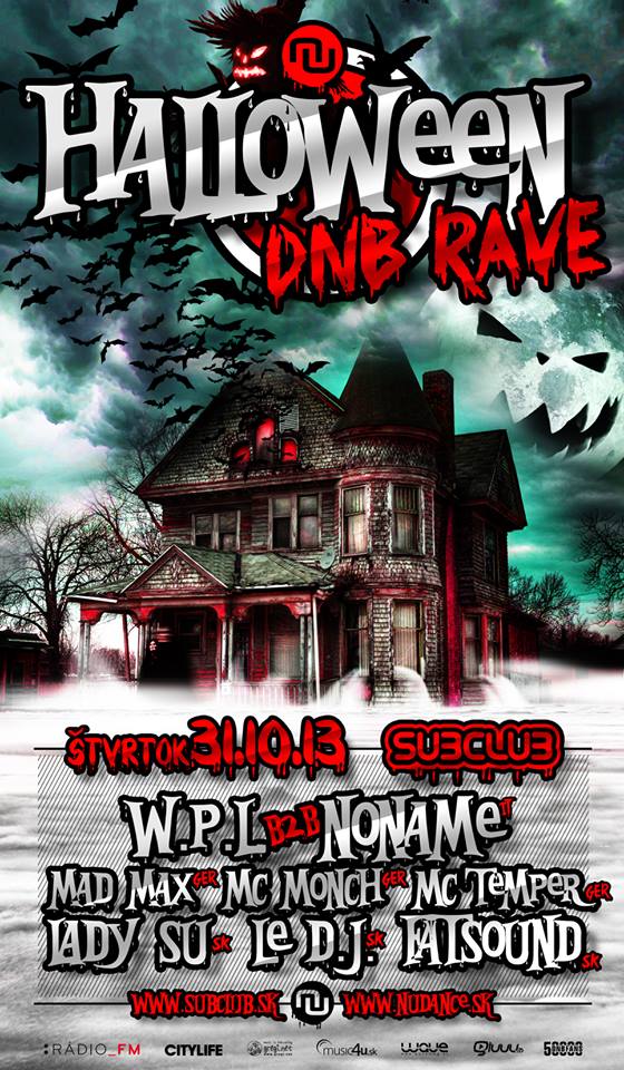 Nudance Halloween DnB Rave 2013