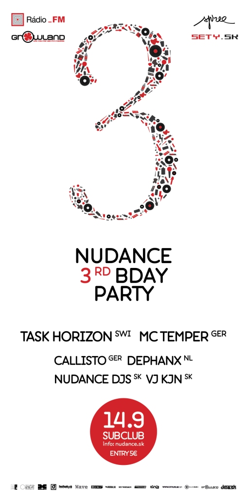 Nudance 3rd Birthday in Subclub