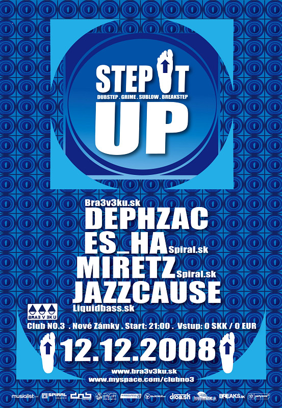 DUBSTEP@STEP IT UP - NO.3-Nové Zámky