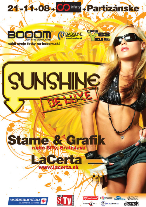 Sunshine De Luxe @ Infiniti, Partizanske