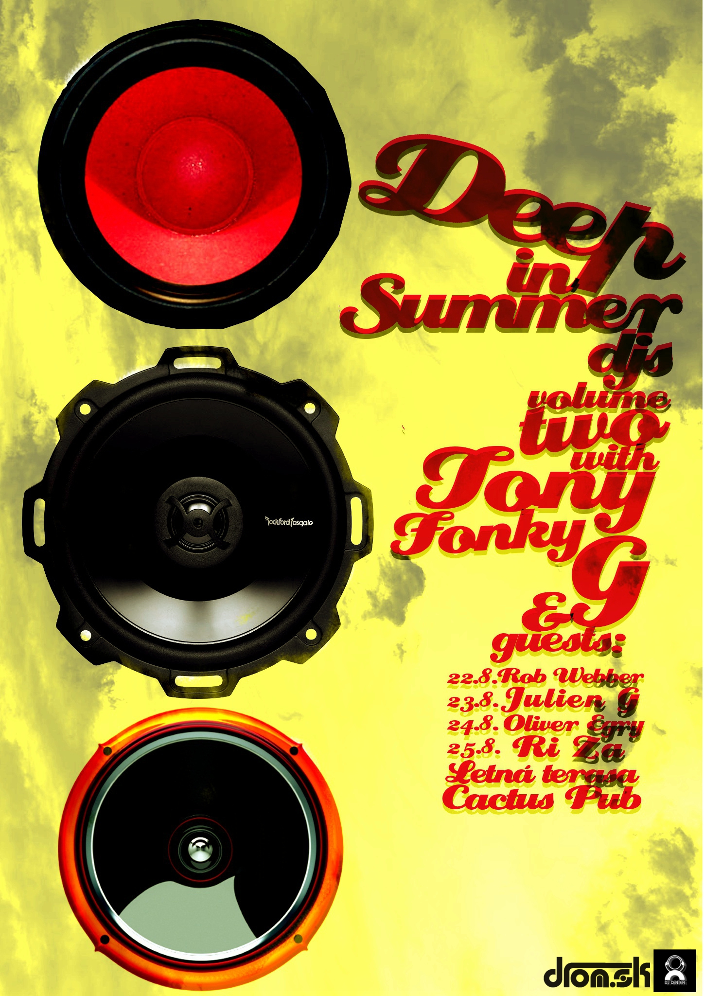 Deep in summer djs vol.2 poster