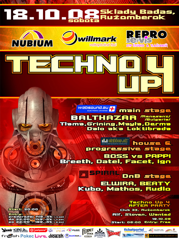Techno Up 4 - poster